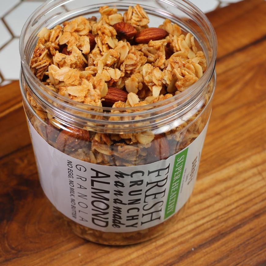 

Star Barby's - Healty Honey Almond Granola | Almond | Granola | Sereal | Snack Sehat grosir