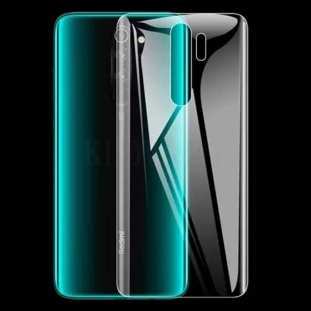 Hydrogel anti gores BELAKANG Xiaomi Redmi Note 8 PRO Back screen guard