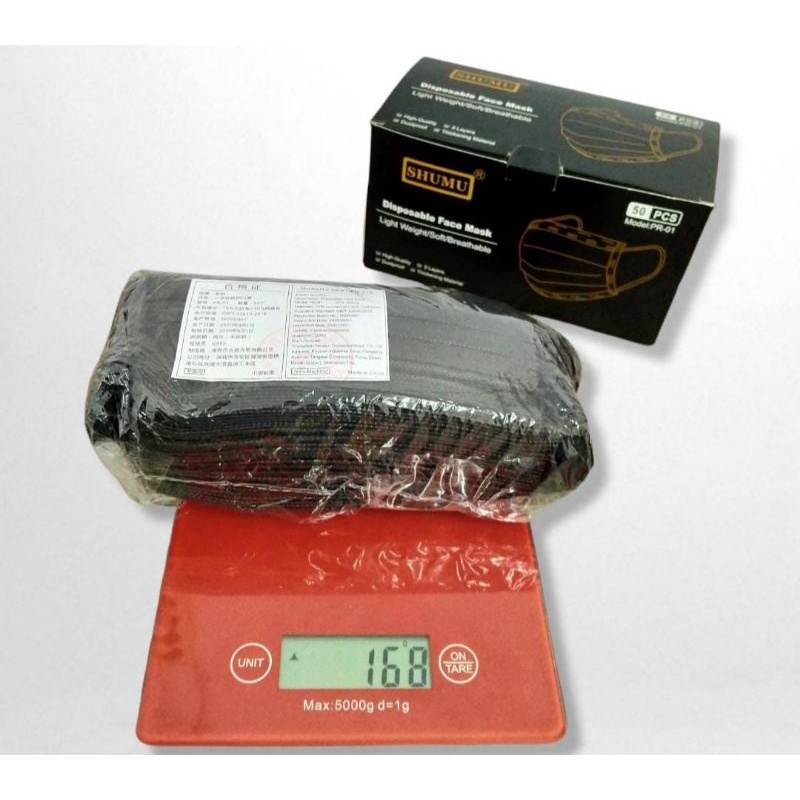 Masker Earloop 3ply Medical Grade isi 50pcs Pakai Box Harga Grosir