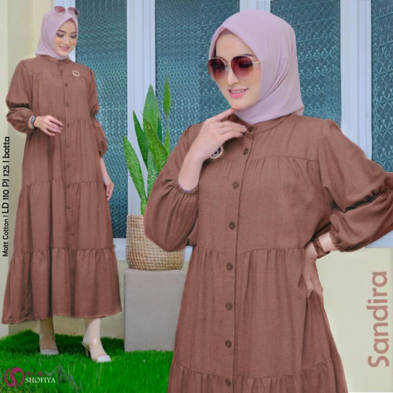 SANDIRA &amp; SANDRA Midi Dress Ori by Shofiya