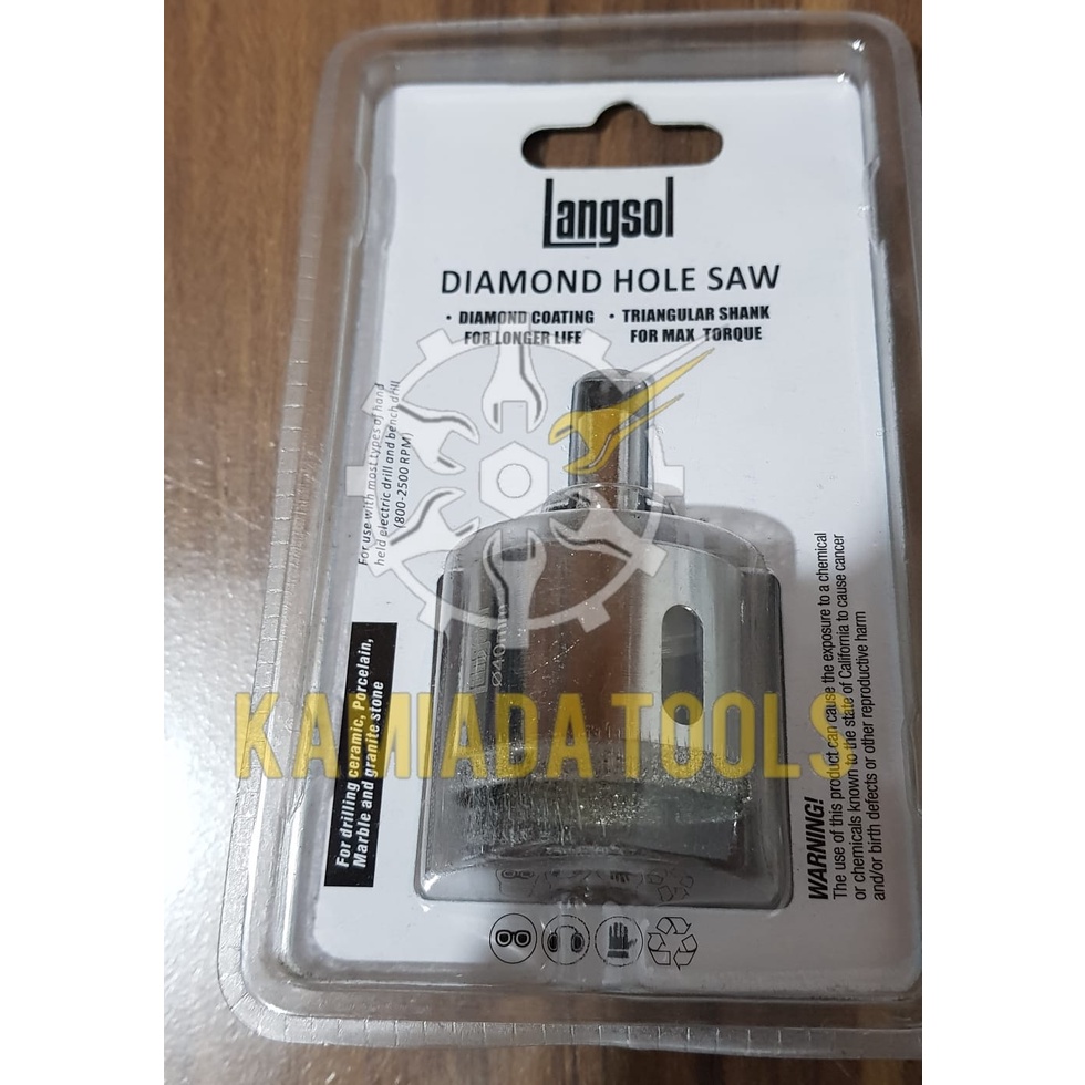 DIAAMONDHOLE SAW/MATA BOR KACA/MATA BOR KERAMIK 40 MM
