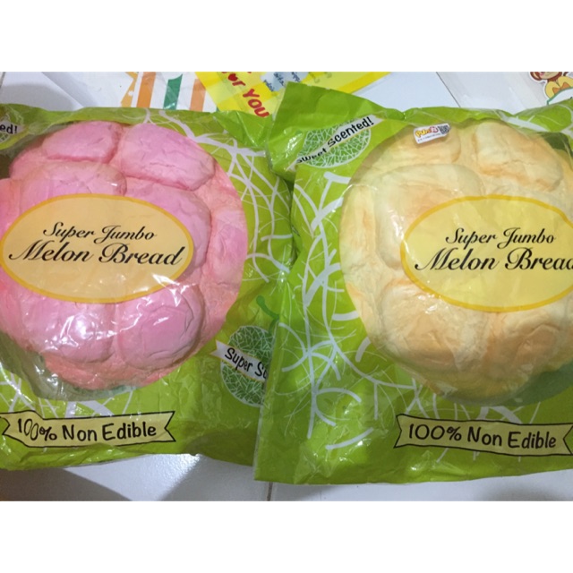 Squishy jumbo punimaru big giant puni melon bread lisenced rare original slow soft rising