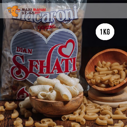 

MAKARONI MEKAR JUMBO | MAKARONI MENTAH MEKAR | MAKARONI SEHATI BIRU 1KG