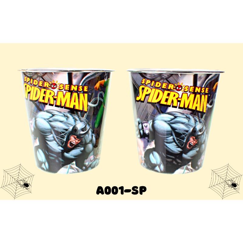 2PCS TONG SAMPAH BULAT TONG SAMPAH KARAKTER SOUVERNIR ULANG TAHUN