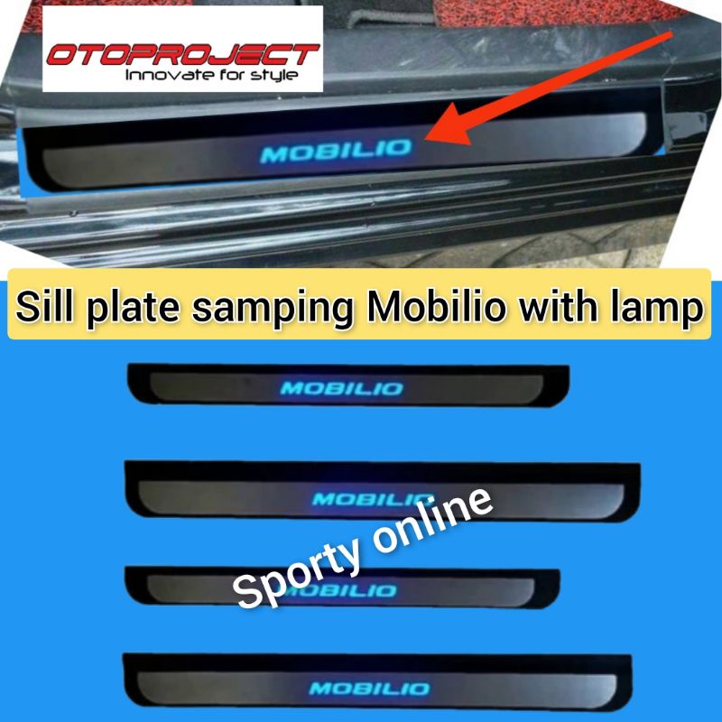 sill plate samping mobilio plus lampu otoproject