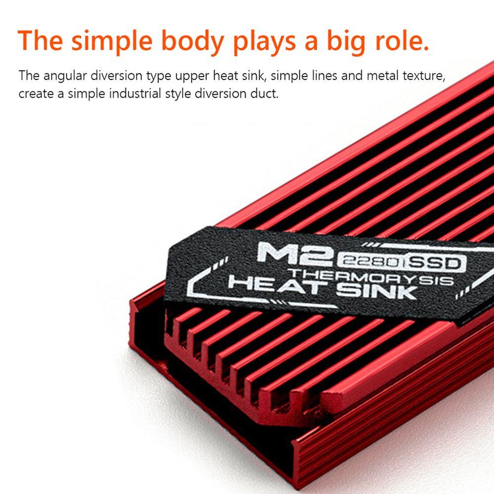 Nanas SSD Heatsink Hardisk Komputer Radiator Pendingin M.2 NVME Cooler