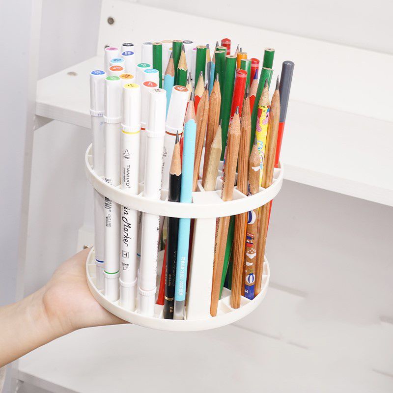 

tempat penyimpanan kuas lukis, pensil, brush 49 lubang