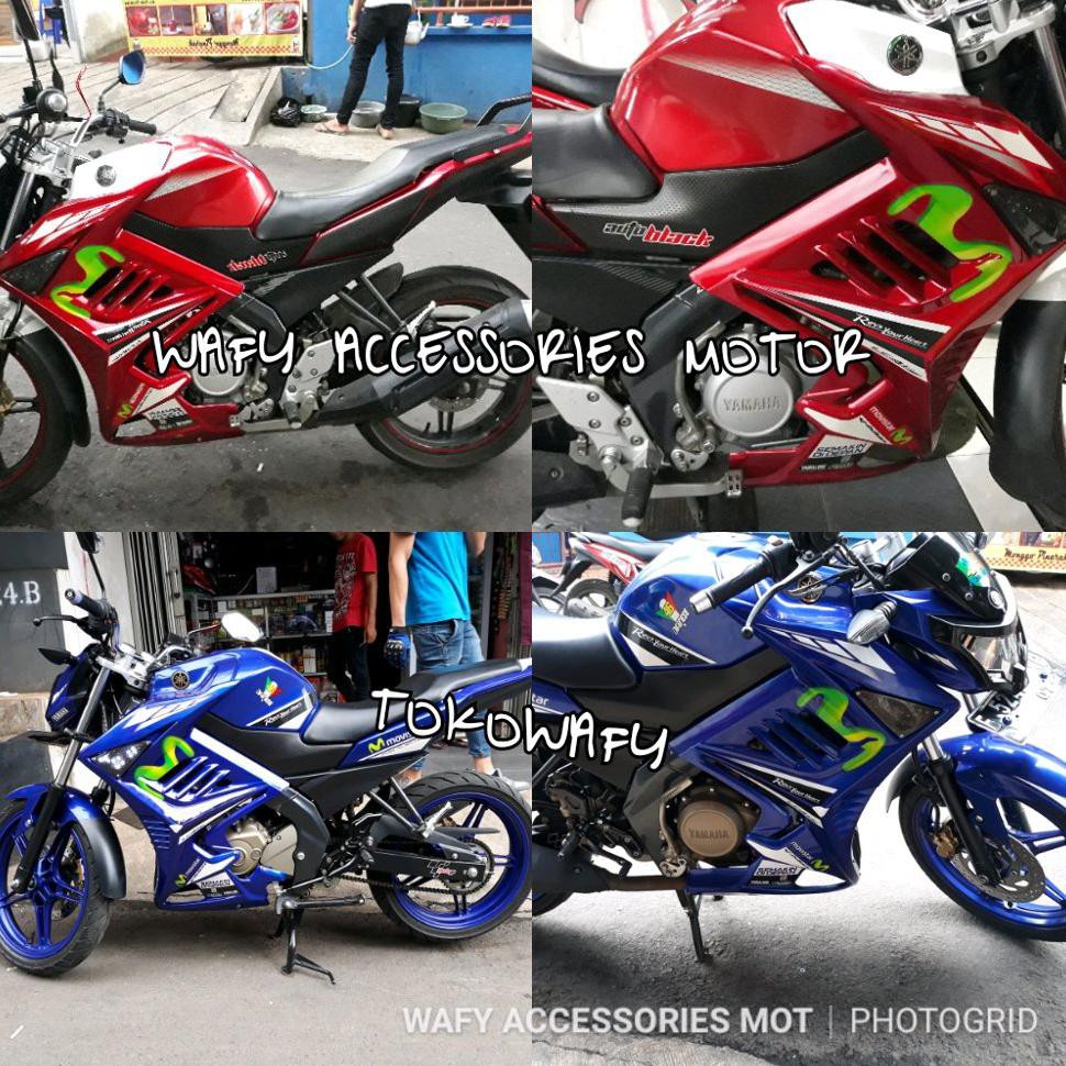 Jual Murah Meriah Half Fairing New Vixion Transformer Movistar