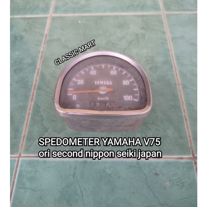 SPEEDOMETER YAMAHA V75 V80 ORIGINAL