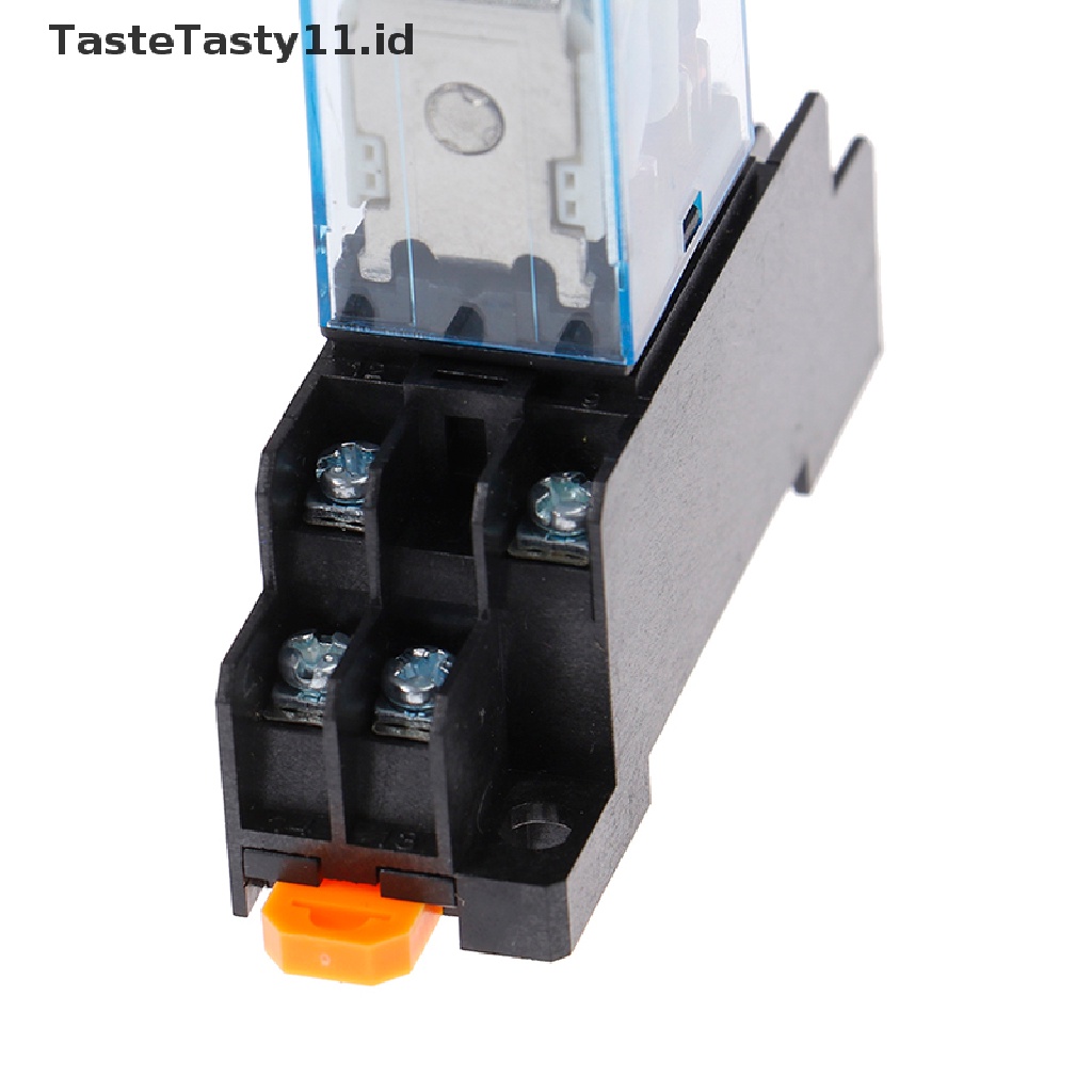 【TasteTasty】 AC220V 12VDC 24VDC 24VAC 5A 8PIN Coil Power MY2N-J Relay HH52P With Socket Base .