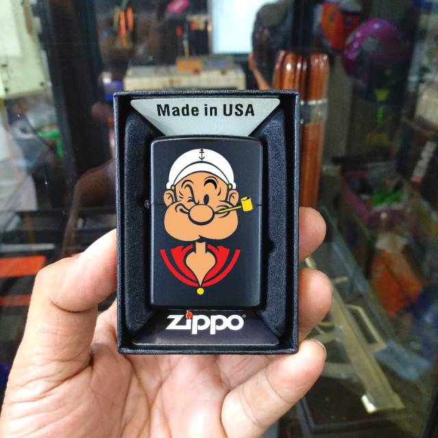 Korek Zippo Popeye classic keren dan limited