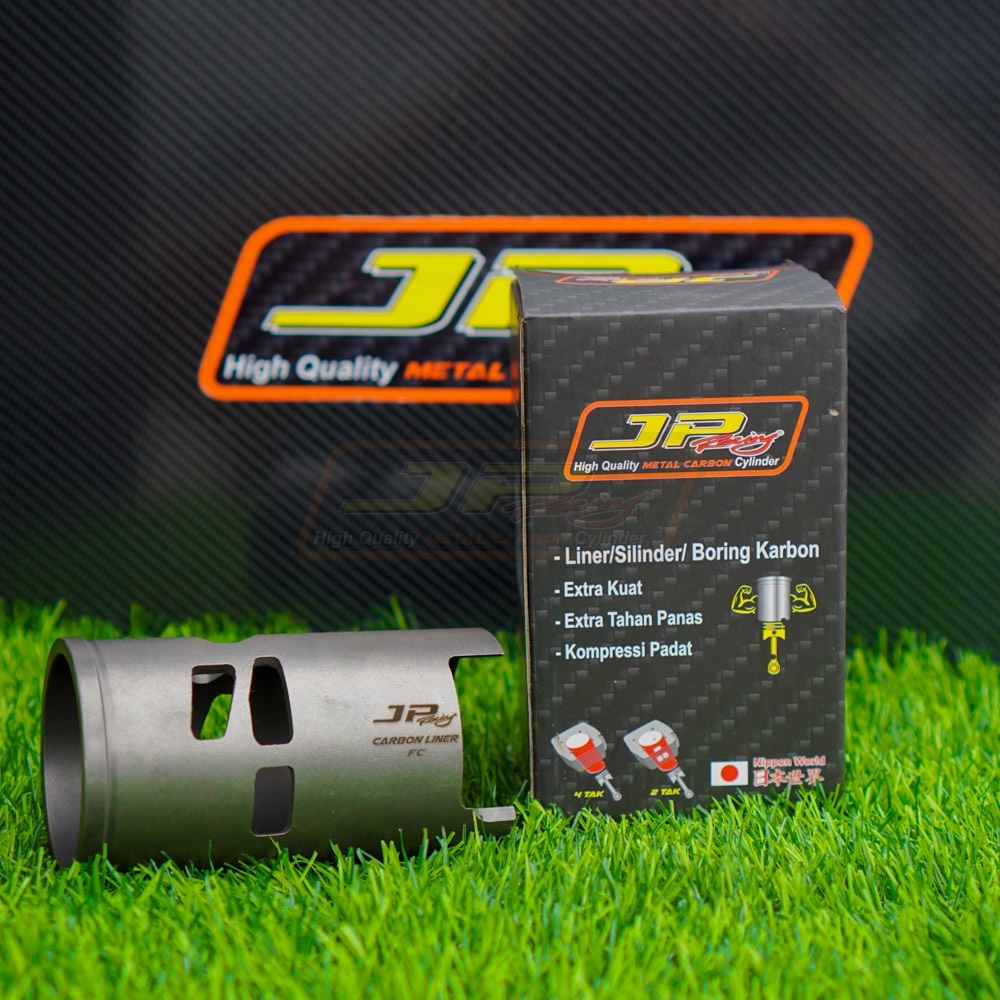 JP Racing carbon liner boring Ninja 150 superkips SEMI CARBON 318hv TURING & FULL CARBON 412hv BALAP