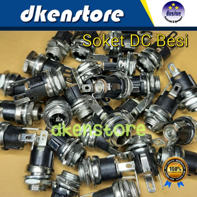 Soket DC Besi Adaptor