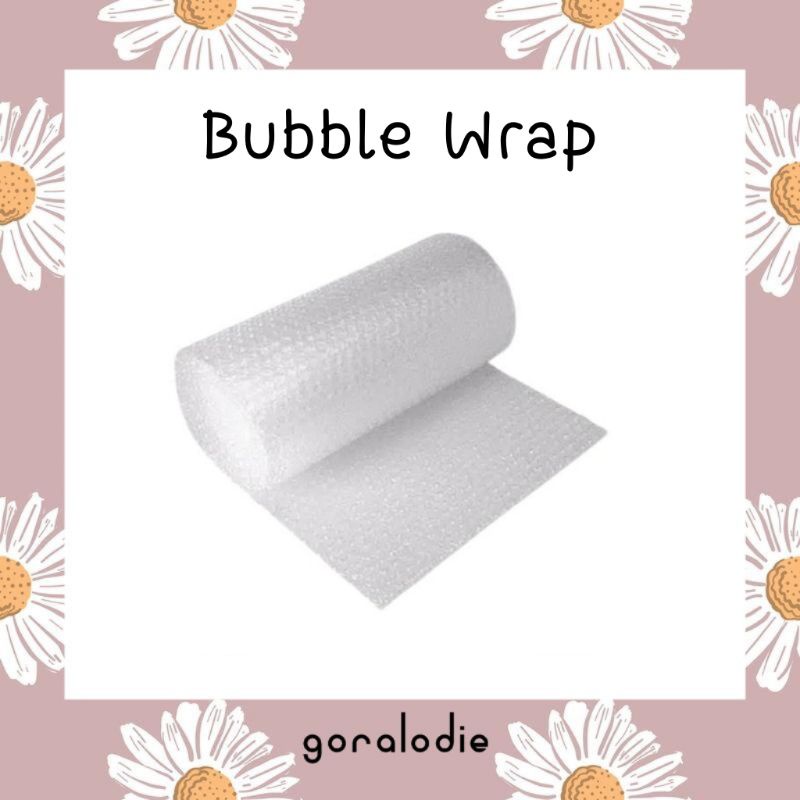 

BUBBLE WRAP HANYA UNTUK TAMBAHAN PACKINGAN