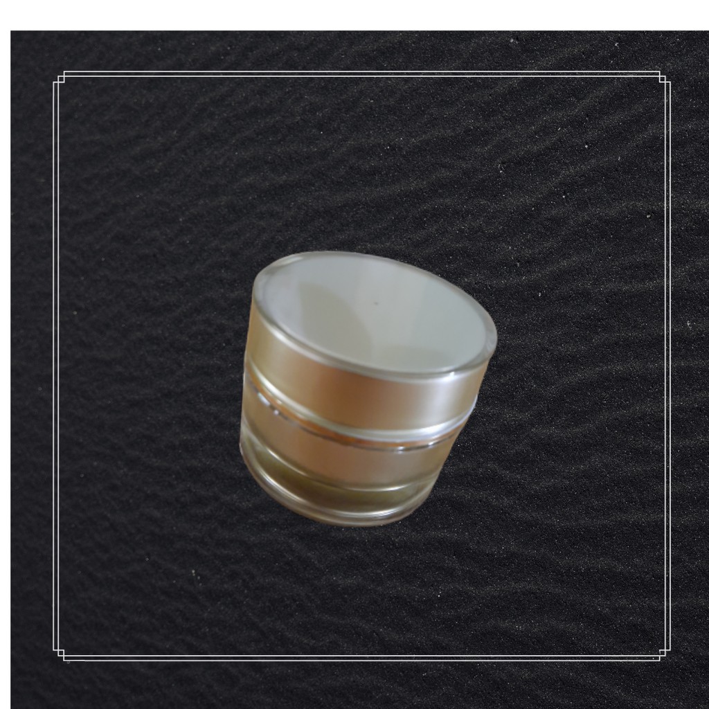 Pot Akrilik 10 gr Gold List Gold/Pot Acrylic Cream/Pot Acrylic Jar