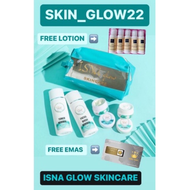 ISNA GLOW SKINCARE ORIGINAL || FREE EMAS LOTION!!!