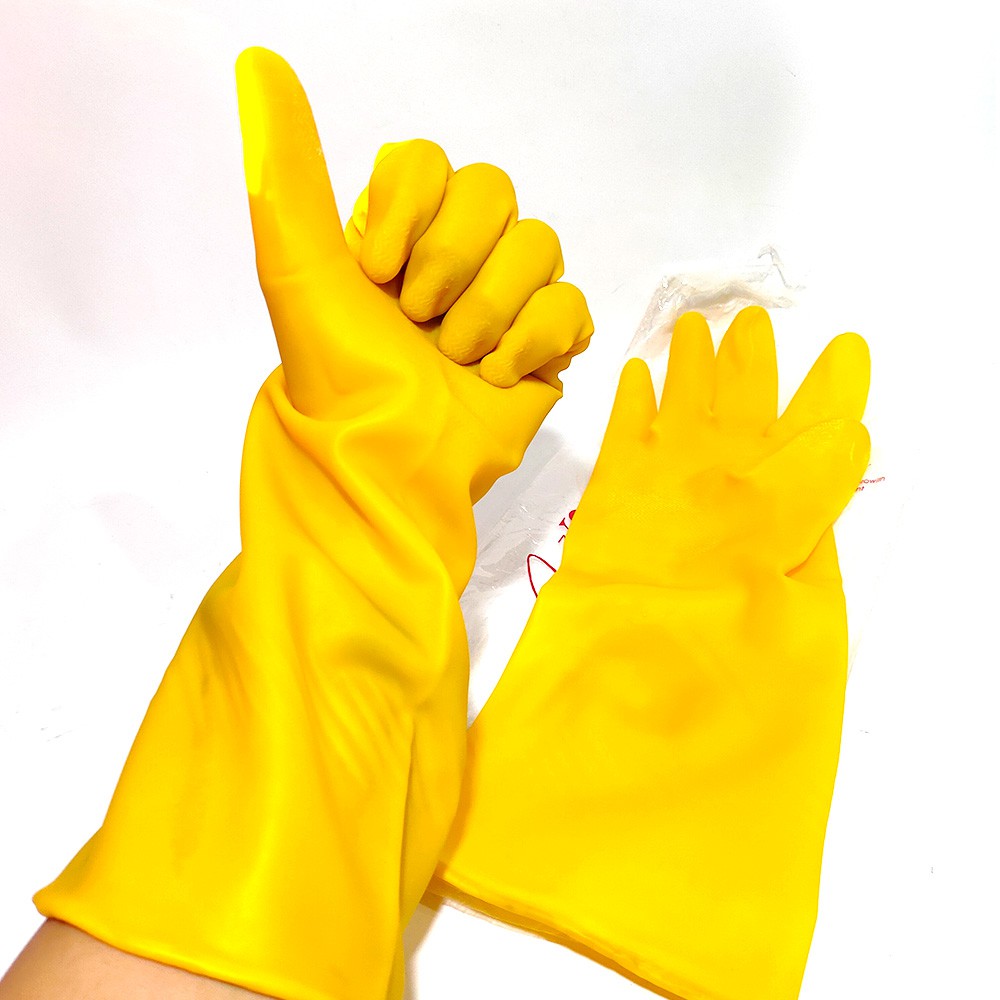 SARUNG TANGAN KARET KUNING LOBSTER LBG CAP UDANG
