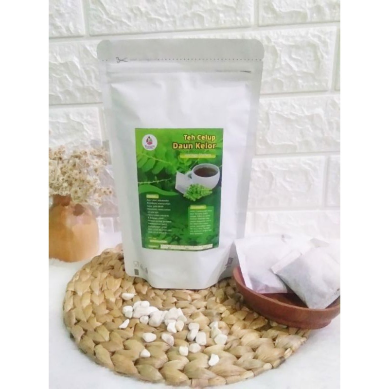

Teh celup daun kelor tasneem