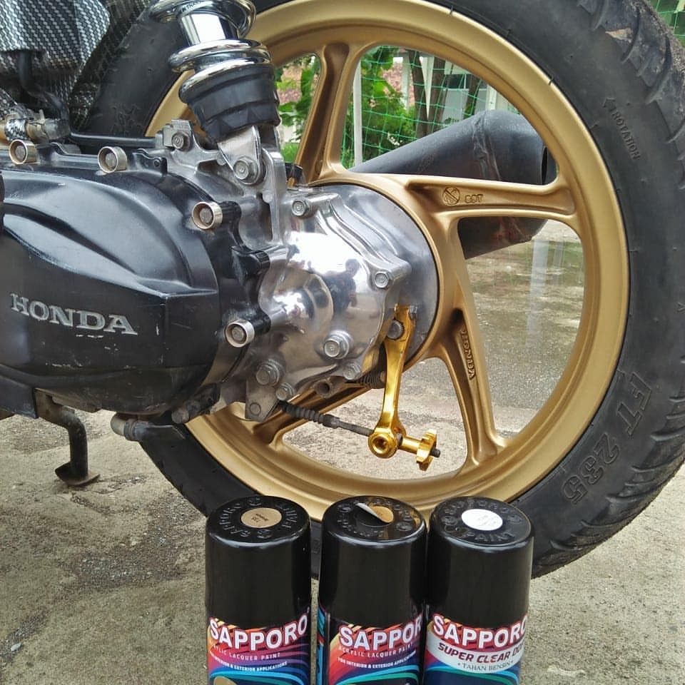 Paket Cat velg Bronze 735 / Sapporo Spray