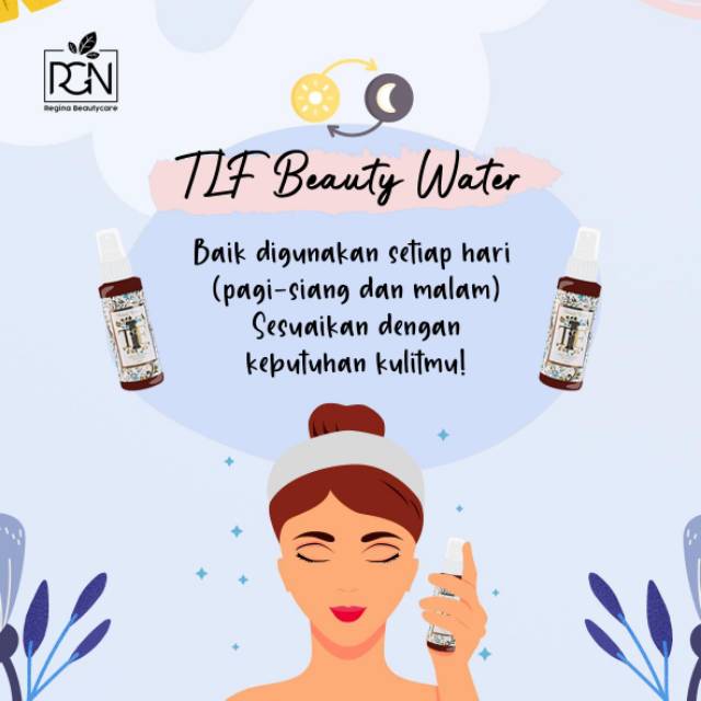 TLF BEAUTY WATER / TLF BEAUTY/ OBAT JERAWAT(FREE PARFUM ROLL ON JIKA TIDAK PROMO)