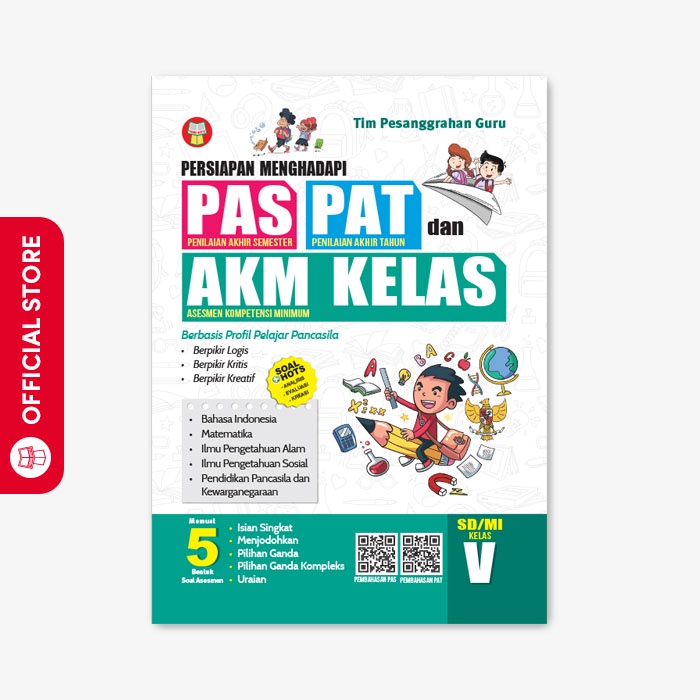 Yrama Widya - Persiapan Menghadapi PAS, PAT, dan AKM Kelas SD Kelas 5