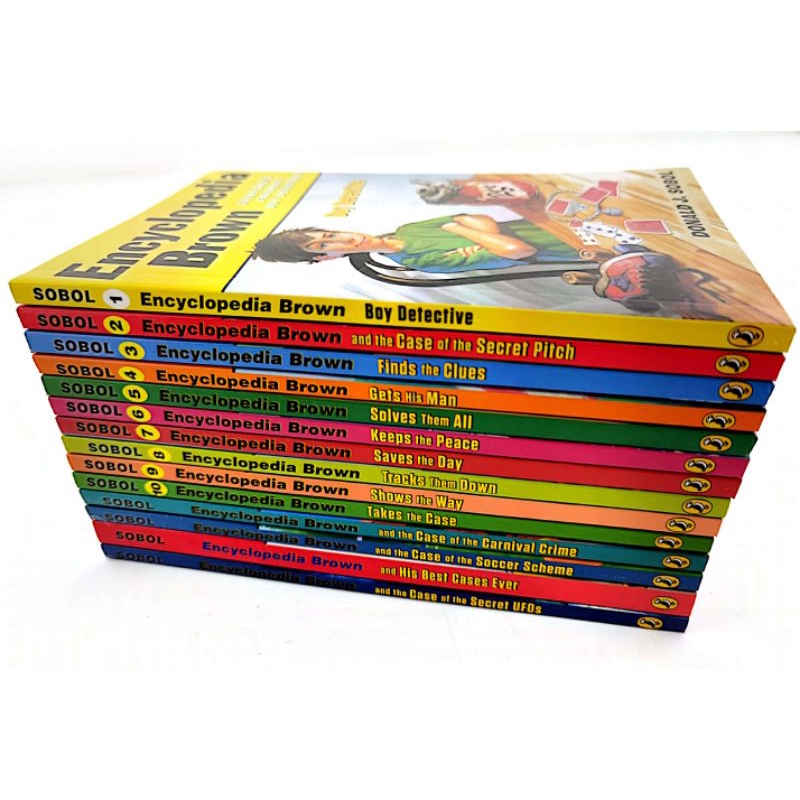 Encyclopedia Brown 14 books buku bacaan buku impor buku anak happychild