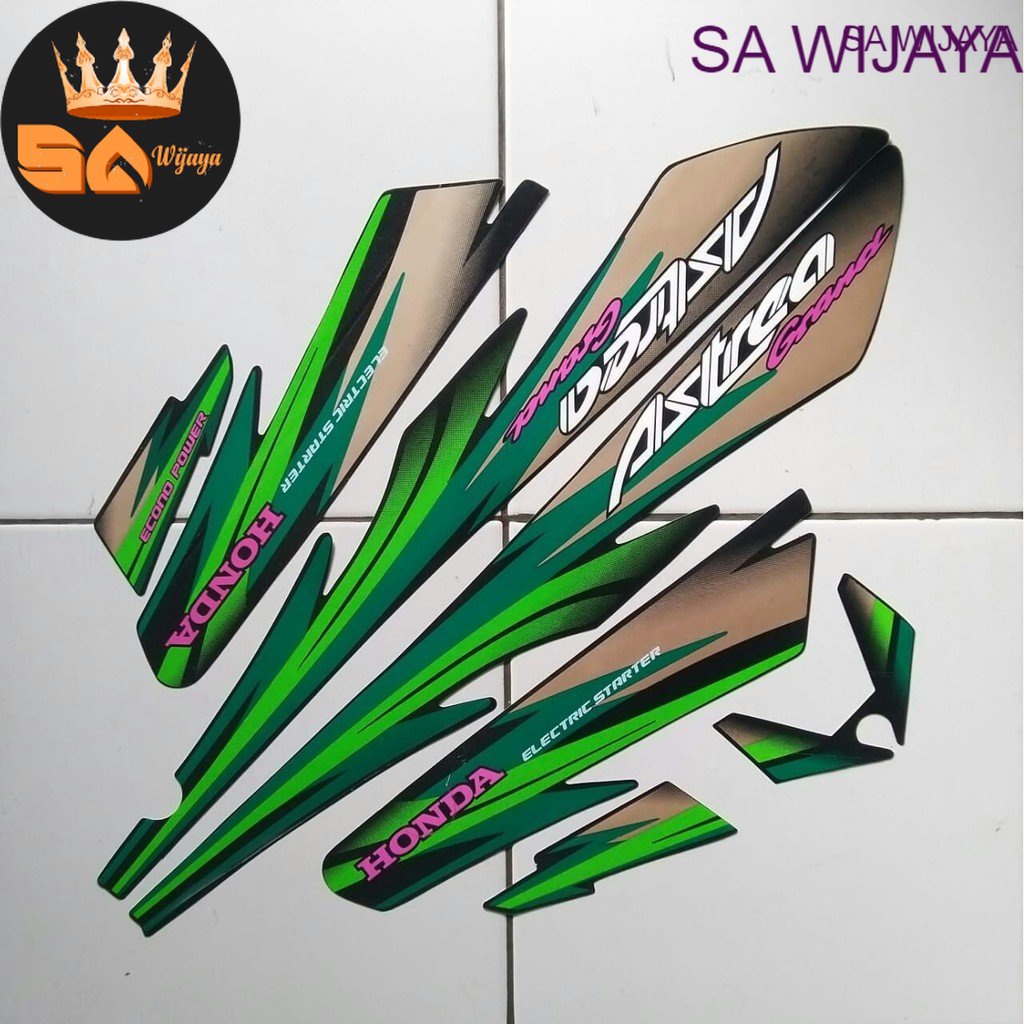 stiker striping honda astrea grand 97