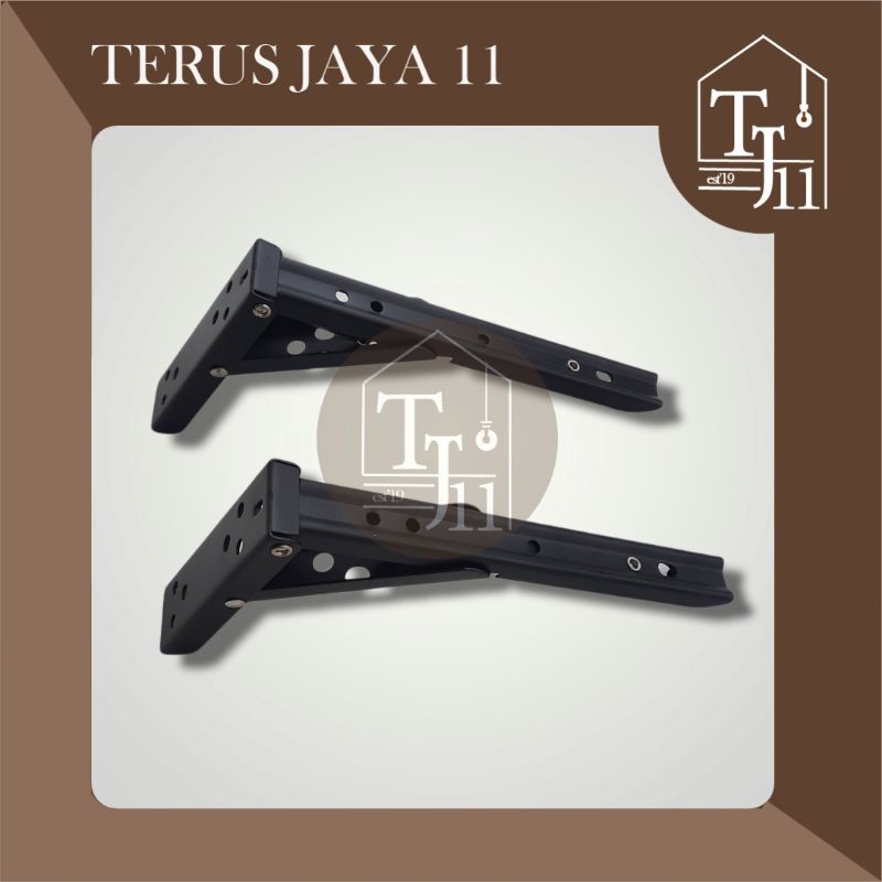 Siku Lipat/Siku Meja Lipat/Fold Bracket/Siku Dinding Lipat Ukuran 20 CM Harga 1 PASANG