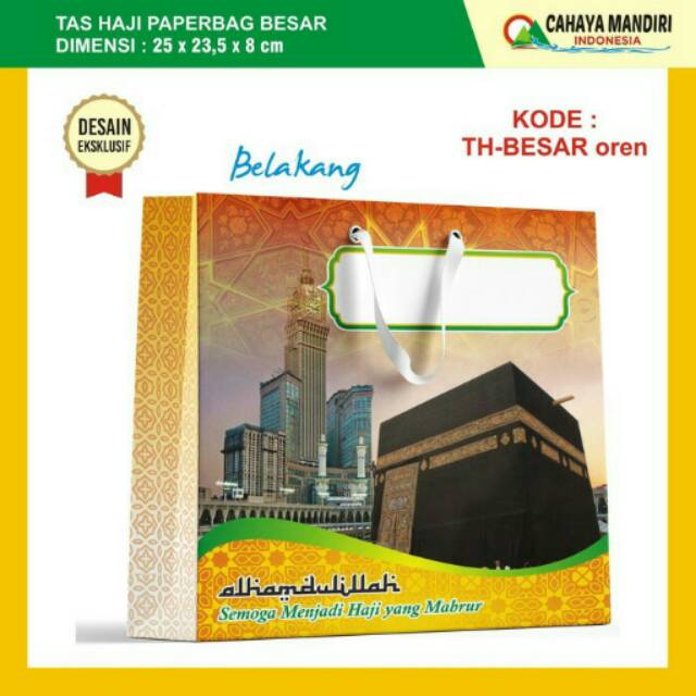 

Tas oleh oleh haji besar