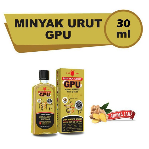 Cap Lang GPU Jahe 30ml Minyak Urut_Cerianti