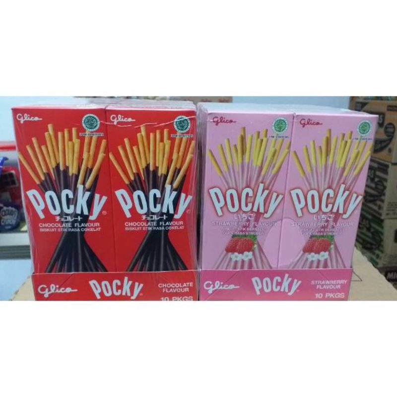 

POCKY mini box 22gr + bubble wrap/dus packing