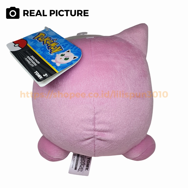 Jigglypuff Pokemon ORIGINAL TOMY plush boneka mainan koleksi Purin Brand New TOMY USA