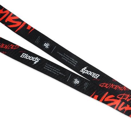 

Special Price.. Bloods Lanyard Blooden 01 Black Red