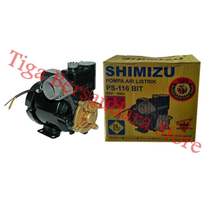 Pompa Air Shimizu PS 116 Bit Non Otomatis / PS116BIT / PS116BIT