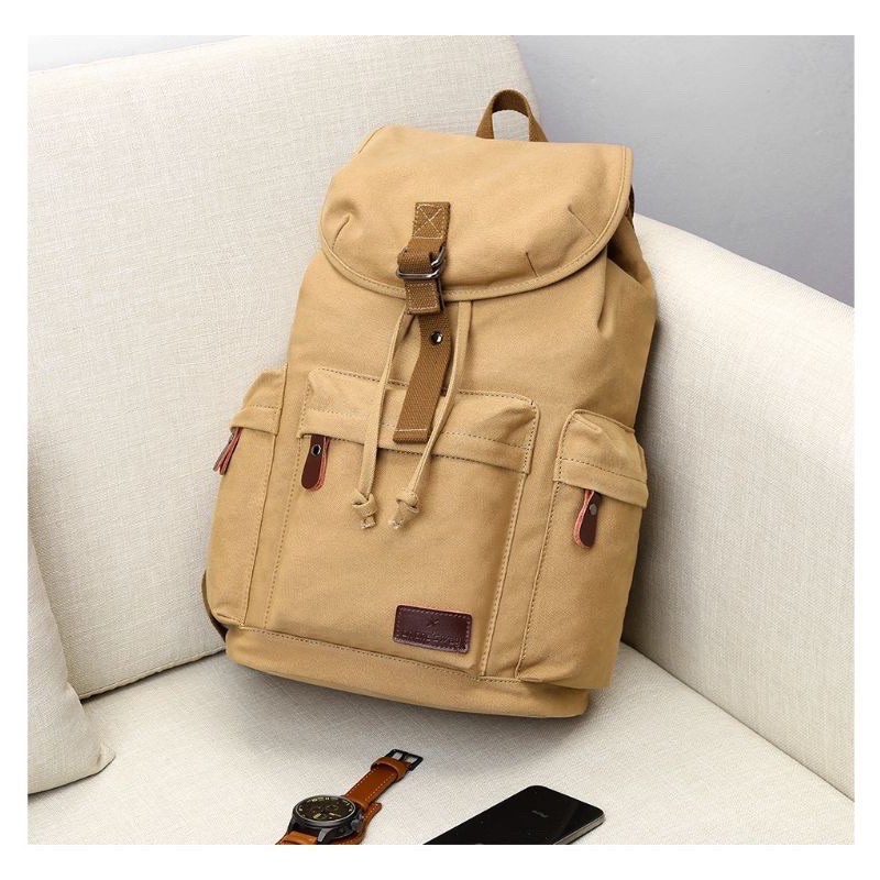Tas Sekolah Ransel Backpack Cowok Cewek  SMP SMA SMU Kuliah Murah Kent Kent kanvas Murmer CBH Kanvas