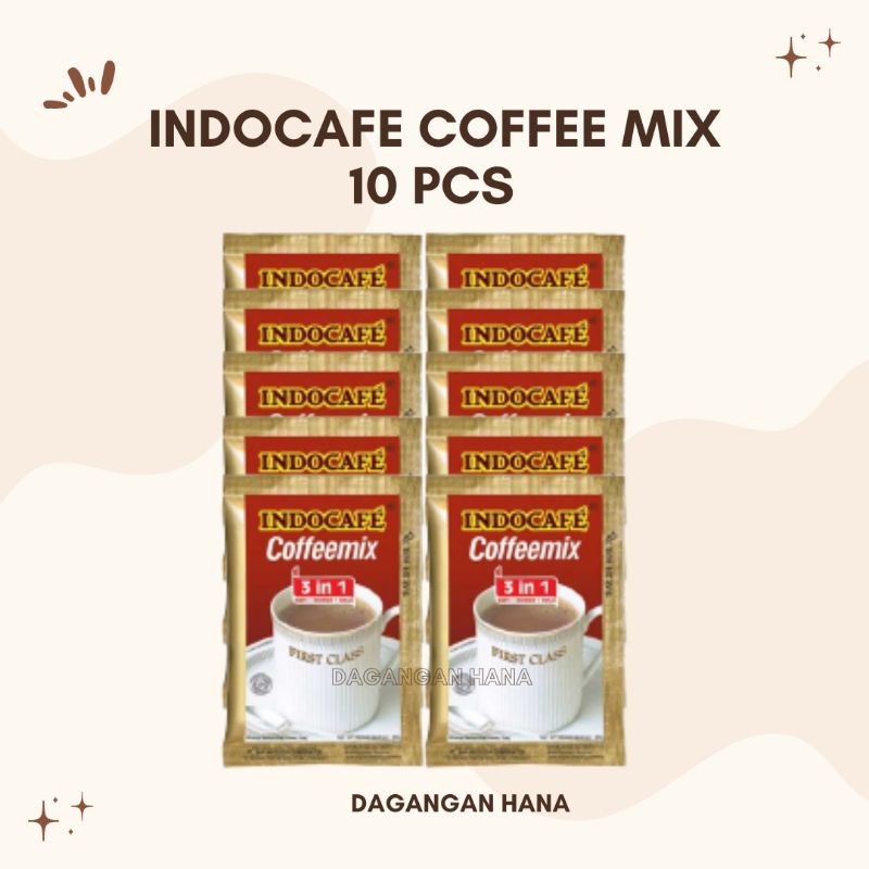 

Indocafe Coffeemix isi 10 Pcs