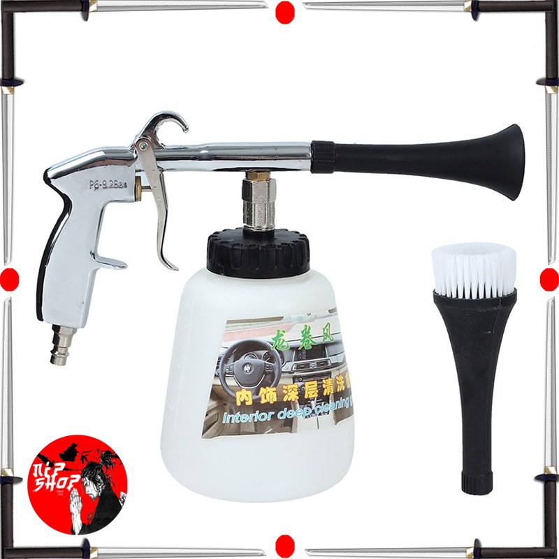 Water Spray Tornado Pressure Cleaning Gun Pembersih Interior Eksterior Deep Cleaning Mobil