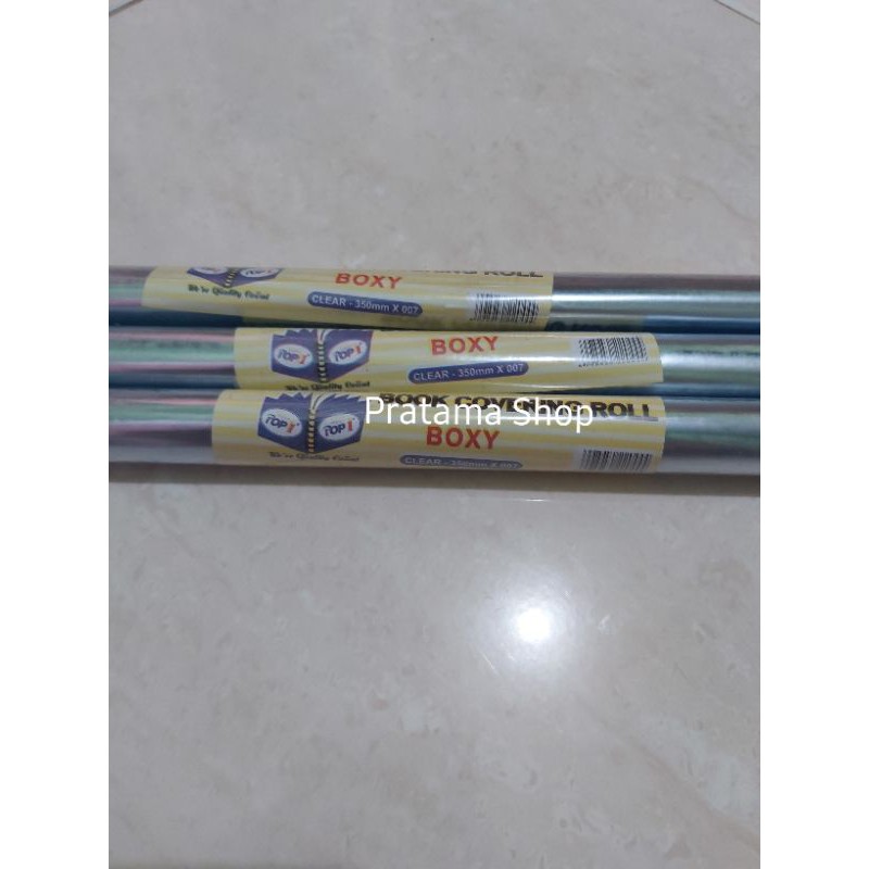 Jual Sampul Plastik Mika Roll Sampul Roll Sampul Buku Boxy 34cm