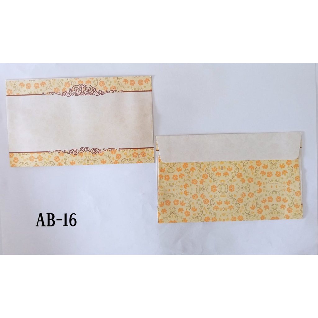 

Blangko Amplop Motif AB-16 Murah Isi 50
