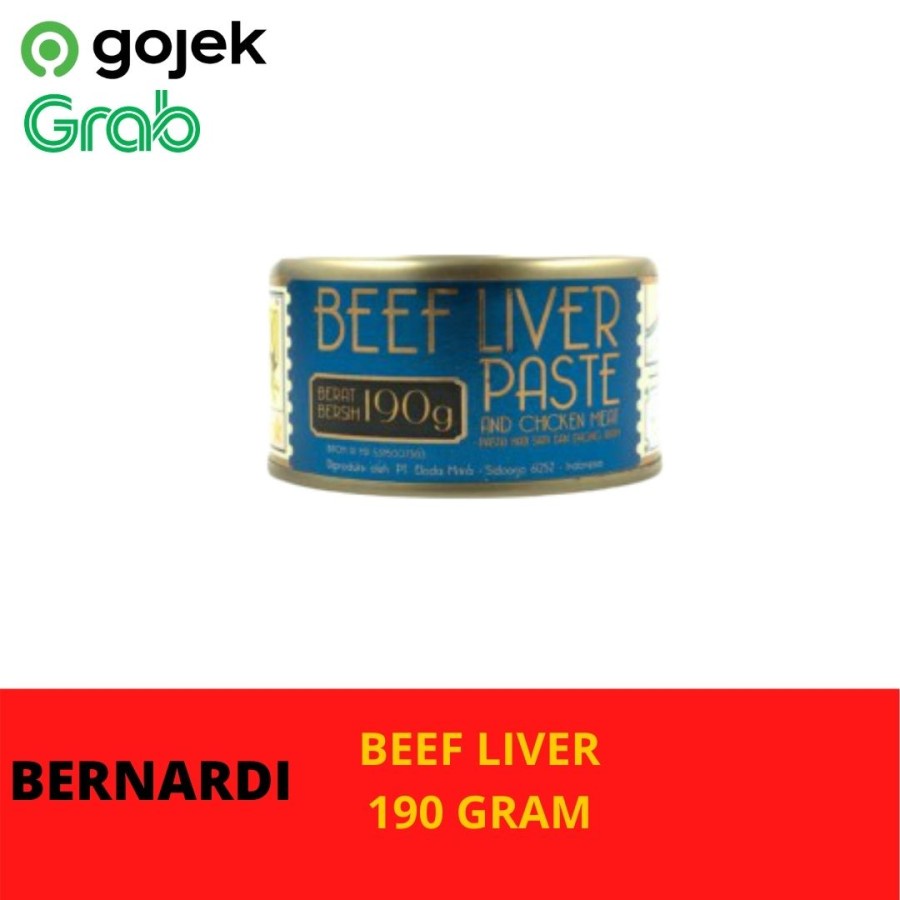 

BERNARDI BEEF LIVER PASTE 190 GRAM
