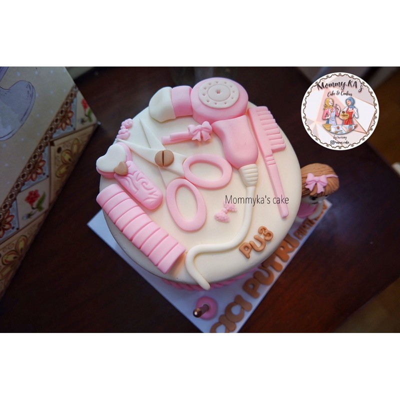 

cakeFondant alat salon size 16cm