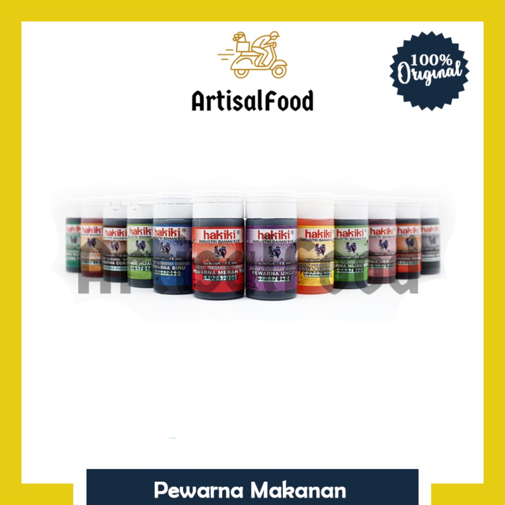

Pewarna Makanan Hakiki Ayam Sumba 15ml sumbo Food Colouring