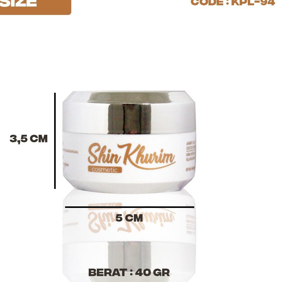 {ORI] Krim Pemutih Ketiak Selangkangan Lipatan Siku Lutut Ampuh 14 Hari | SHIN KHURIM KETIAK