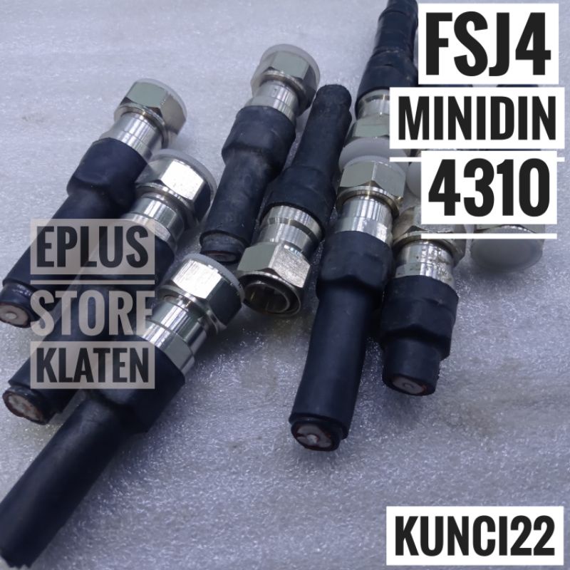 Konektor Mini Din Male Used 4/8 1/2S FSJ4 4310 Kunci 22 connector KN106