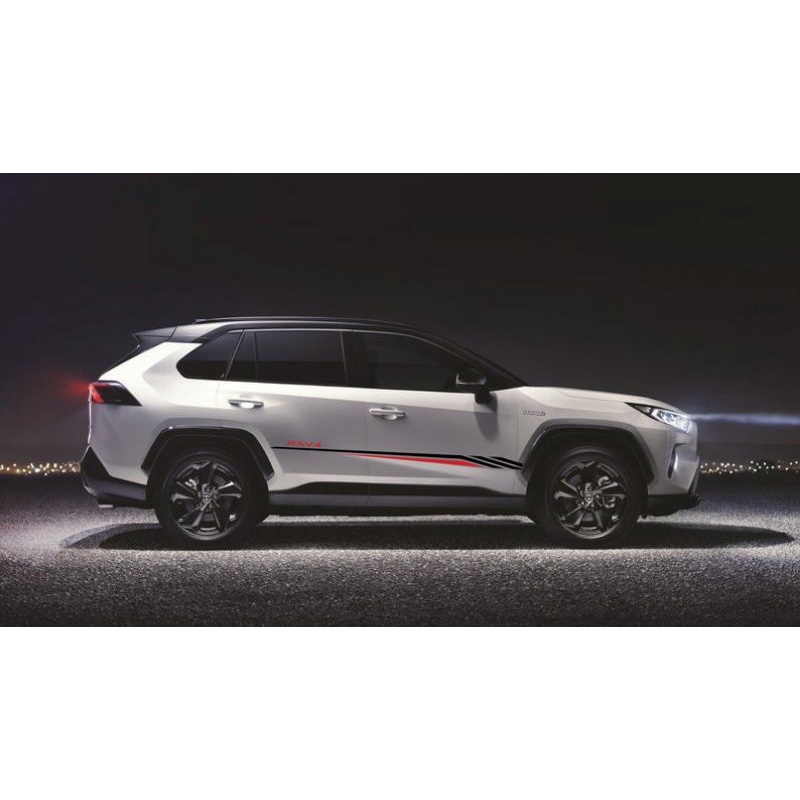 Stiker mobil rav4 cutting sticker mobil rav4 crv brv hrv dll stiker mobil universal