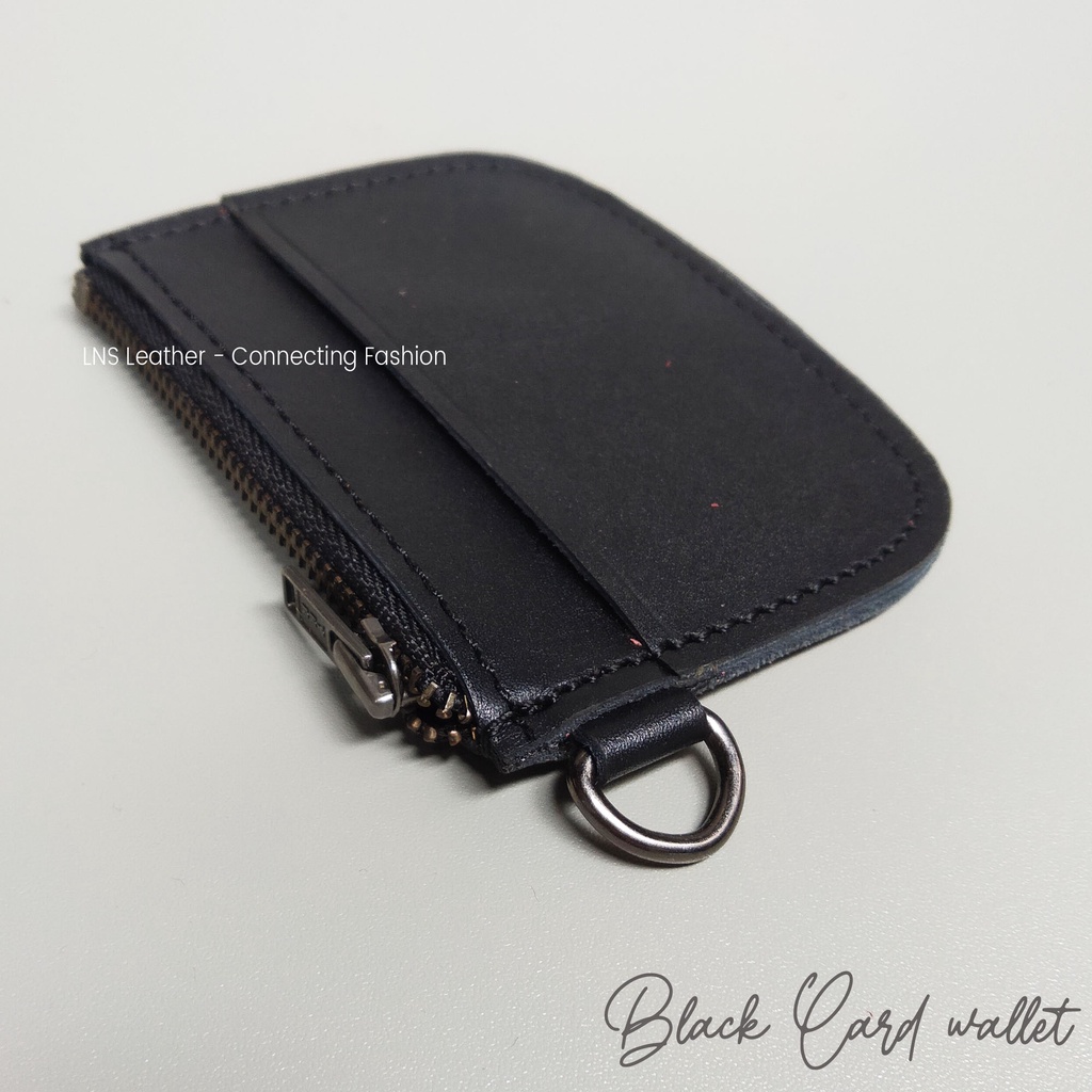 Dompet KARTU Kalung Leher - Card Holder KULIT hanging Wallet