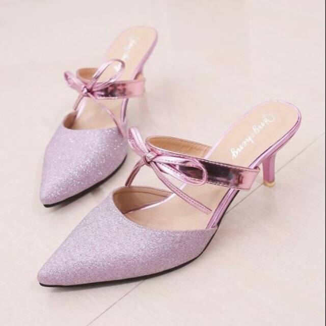 SHH6201 Heels Import Batam Pesta Murah Fashion