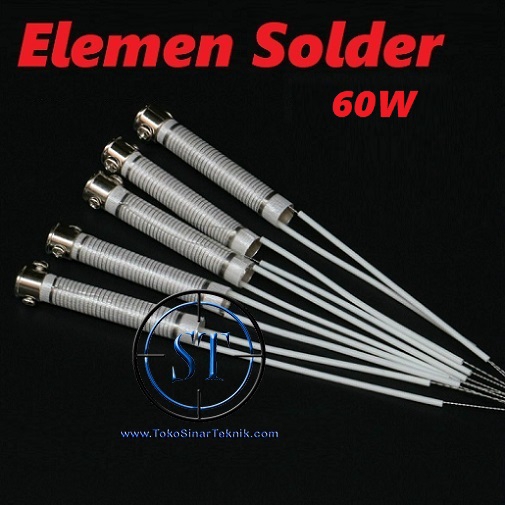 Elemen Solder Genuine 60W Pemanas Besi Electric Soldering Iron Core Element 60watt