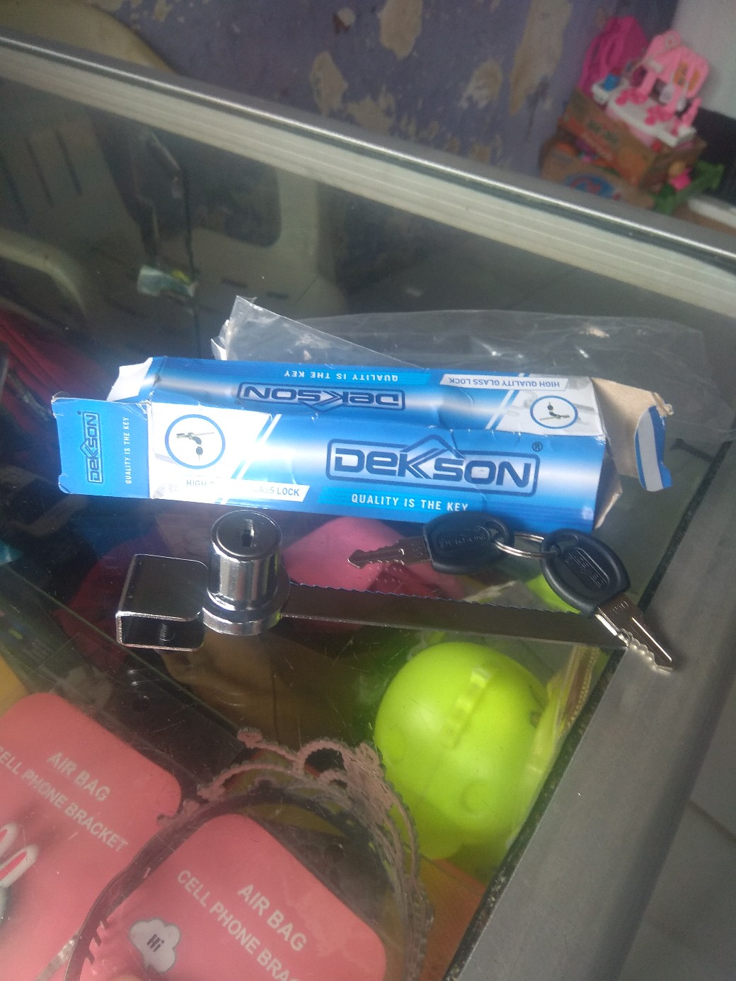 Kunci Etalase Kaca / Lemari Kaca Bestguard