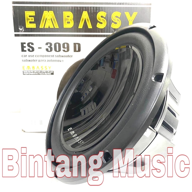 Speaker Embassy ES 309D original subwoofer embassy es 309 d